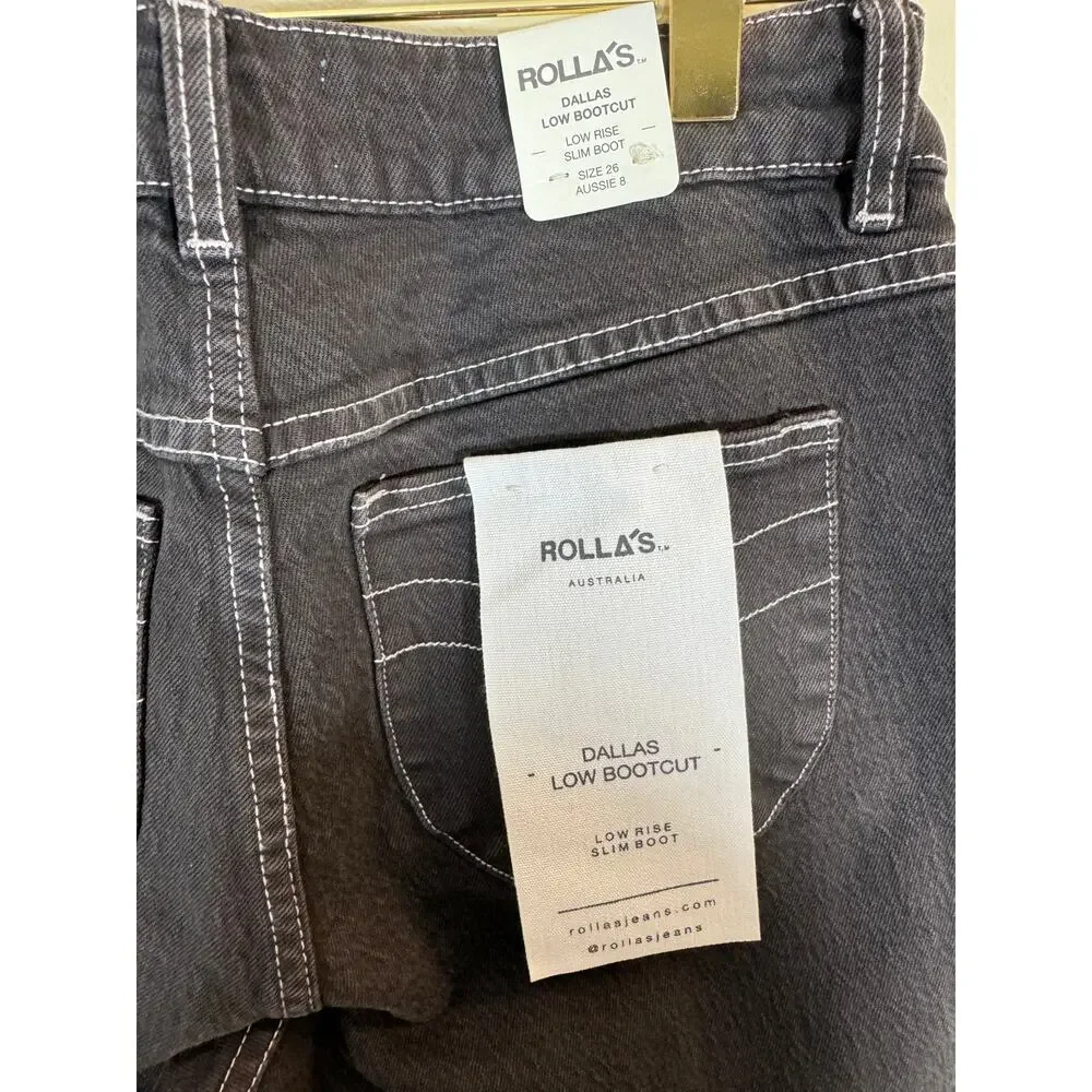 Rolla’s Low Rise Dallas Boot Cut Jean Size 26 - Picture 7 of 9